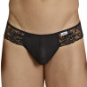 CandyMan String Dentelle Teolt Noir